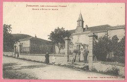 SAS0101  CPA  JUSSARUPT Près D'Aumontzey  (Vosges)  Maison D'Ecole Et Mairie  +++++ - Autres & Non Classés