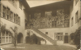 10548076 Rheinfelden AG Rheinfelden Rathaushof Ungelaufen Ca. 1920 Rheinfelden - Autres & Non Classés