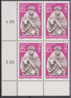 1971 , Mi 1363 ** (1) -  4er Block Postfrisch - Ausstellung " 1000 Jahre Kunst In Krems " - Unused Stamps