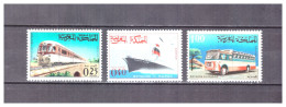 MAROC     N °  511 / 513  .  SERIE   TRANSPORTS   .  NEUVE   *  . SUPERBE  . - Morocco (1956-...)