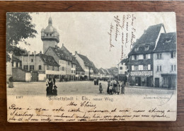 Schlettstadt - SELESTAT - Neuer Weg - A Circulé Le 17/09/1903 - Selestat