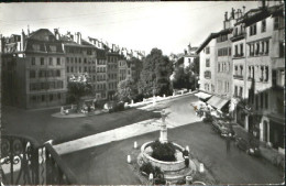 10548001 Genf GE Genf Platz Ungelaufen Ca. 1930  - Andere & Zonder Classificatie