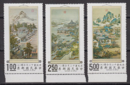 TAIWAN 1971 - "Occupations Of The Twelve Months" Hanging Scrolls - "Autumn" MNH** OG XF WITH MARGINS - Nuevos