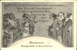 10547979 Muenchenstein Muenchenstein Gemeindesaal Wandgemaelde Ungelaufen Ca. 19 - Sonstige & Ohne Zuordnung