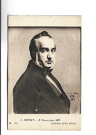 CPA L .BONNAT M BONNAT  PERE 1852 , BAYONNE, MUSEE BONNAT - Otros & Sin Clasificación