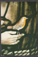 110797/ SELBORNE, St. Mary's Church, *Robin*, Detail From Gilbert White Memorial Window - Andere & Zonder Classificatie