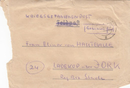 Kriegsgefangenenpost Flieger-Oberstabsingenieur 1946 Von Zedelgem Nach Ladekop - Prigionieri