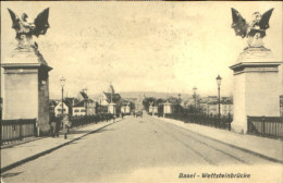 10547889 Basel BS Basel Wettsteinbruecke Ungelaufen Ca. 1910 Basel BS - Sonstige & Ohne Zuordnung