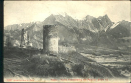 10547829 Bad Ragaz Ragaz Ruine Freudenberg X 1909 Bad Ragaz - Autres & Non Classés