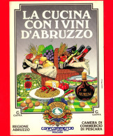 ITALIA - Abruzzo - Cartolina Viaggiata Nel 1988 - Cucina Con I Vini Abruzzesi - Andere & Zonder Classificatie