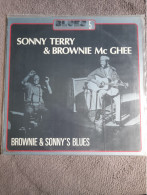 Disque - Sonny Terry & Brownie Mc Ghee - Brownie & Sonny's Blues - Vogue BL Blues Legacy - 5 BL 12505 - France 1979 - Blues