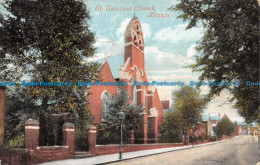 R131788 St. Saviours Church. Hitchin. Valentine. 1907 - World