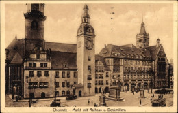 CPA Chemnitz In Sachsen, Markt, Rathaus - Autres & Non Classés
