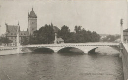 10547742 Zuerich Zuerich Walchebruecke X 1926 Zuerich - Sonstige & Ohne Zuordnung