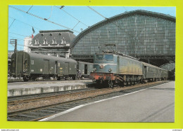 33 BORDEAUX Train Gare Saint Jean Locomotive SNCF 2D2 5402 Et Wagon à Bagages En Juin 1975 VOIR DOS - Bordeaux