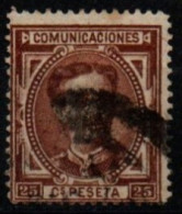 ESPAGNE 1876 O - Gebraucht