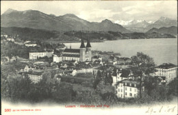 10547719 Luzern LU Luzern Kirche O 1906 Luzern - Andere & Zonder Classificatie