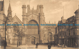 R130692 Cathedral West Front. Chester. Hugo Lang - World