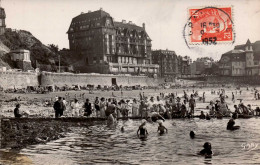 50 , Cpsm  GRANVILLE ,  22 , La Piscine Des Enfants Et L'entrée De La Plage (03566) - Granville