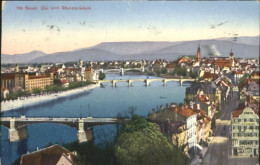 10547704 Basel BS Basel Rheinbruecke X 1921 Basel BS - Andere & Zonder Classificatie