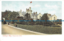 R130704 Colwyn Bay. Pwllycrochan Hotel. Peacock. Autochrom - World