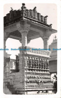 R131819 Old Postcard. Temple With Graved Sculptures - World