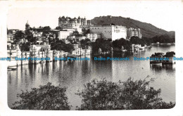 R131820 Old Postcard. Houses And Mountain Near The Lake - World