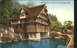 10547672 Treib Treib Vierwaldstaettersee Wirtschaft  Ungelaufen Ca. 1910 Treib - Andere & Zonder Classificatie