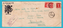 CANADA Censor R Cover 1942 Joliette From Belgian Military Training Centre To Bogota, Colombia - Lettres & Documents