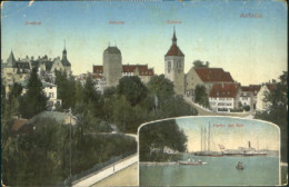 10547648 Arbon  TG Arbon Schloss Kirche See X 1912  - Autres & Non Classés