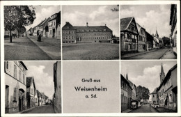 CPA Weissenheim Weisenheim Am Sand Pfalz, Teilansichten - Autres & Non Classés
