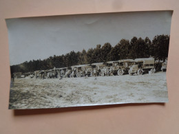 51 - Marne - Pontfaverger - Moronvilliers - Photo - Tracteurs De La 22e Batterie Du 83e Rég. D'Artillerie - Militaria - - Autres & Non Classés