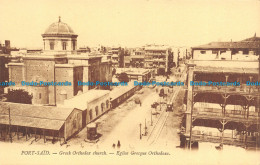 R131874 Port Said. Greek Orthodox Church. Isaac Behar - World