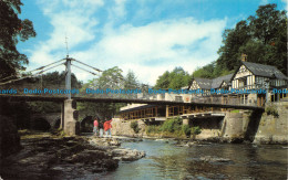 R131878 The Chain Bridge. Llandollen - World