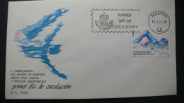 ESPAÑA 1986 - SPD - FDC - DEPORTES - CAMPEONATO DEL MUNDO DE NATACION - EDIFIL 2852 - FDC