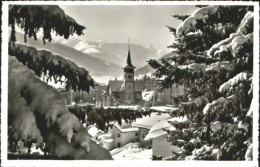 10547541 Davos GR Davos Kirche X 1953 Davos Platz - Andere & Zonder Classificatie