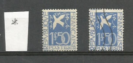 SOLDES - 1934 - N° 294  * (MLH) Et Oblitéré (o) - Unused Stamps
