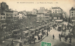 CPA Saint Etienne-La Place Du Peuple-60    L2935 - Saint Etienne