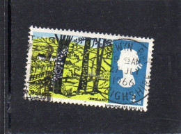1966 Gran Bretagna - Paesaggii - Hassock, Sussex - Used Stamps