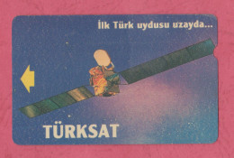 Turchia, Turkey- Turksat- Used Magnertic Phone Card-TURK TELEKOM- By 100 - Türkei