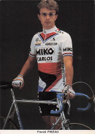 Vélo - Cyclisme - Coureur Cycliste Franck Pineau- Team Miko  - 1986 - Cycling