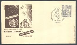 .Yugoslavia, 1961-04-14, Croatia, Zagreb, World Health Day, Special Postmark & Cover - Other & Unclassified