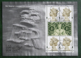 Machin Exhibition Stamp Show (Mi 1843 1871) 2000 Used Gebruikt Oblitere ENGLAND GRANDE-BRETAGNE GB GREAT BRITAIN - Usados