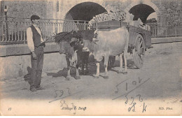 Attelage De Boeufs - Très Bon état - Andere & Zonder Classificatie