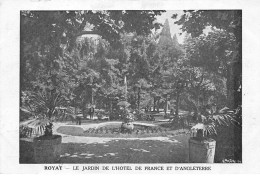 ROYAT - Le Jardin De L'Hotel De France Et D'Angleterre - Très Bon état - Royat