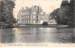 CONDE SUR SARTHE - Château De Verveine Et Le Lac - Très Bon état - Other & Unclassified