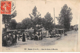 BEZONS - Quai De Seine - Le Marché - Très Bon état - Bezons