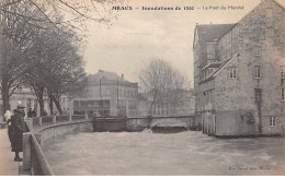 MEAUX - Inondations De 1920 - Le Pont Du Marché - Très Bon état - Meaux