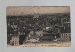 CPA - 71 - Chalon-sur-Saône - Vue Générale - Circulée En 1915 - Chalon Sur Saone