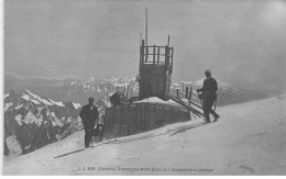 CHAMONIX - Sommet Du Mont Blanc Et L'Observatoire Janssen - Très Bon état - Chamonix-Mont-Blanc